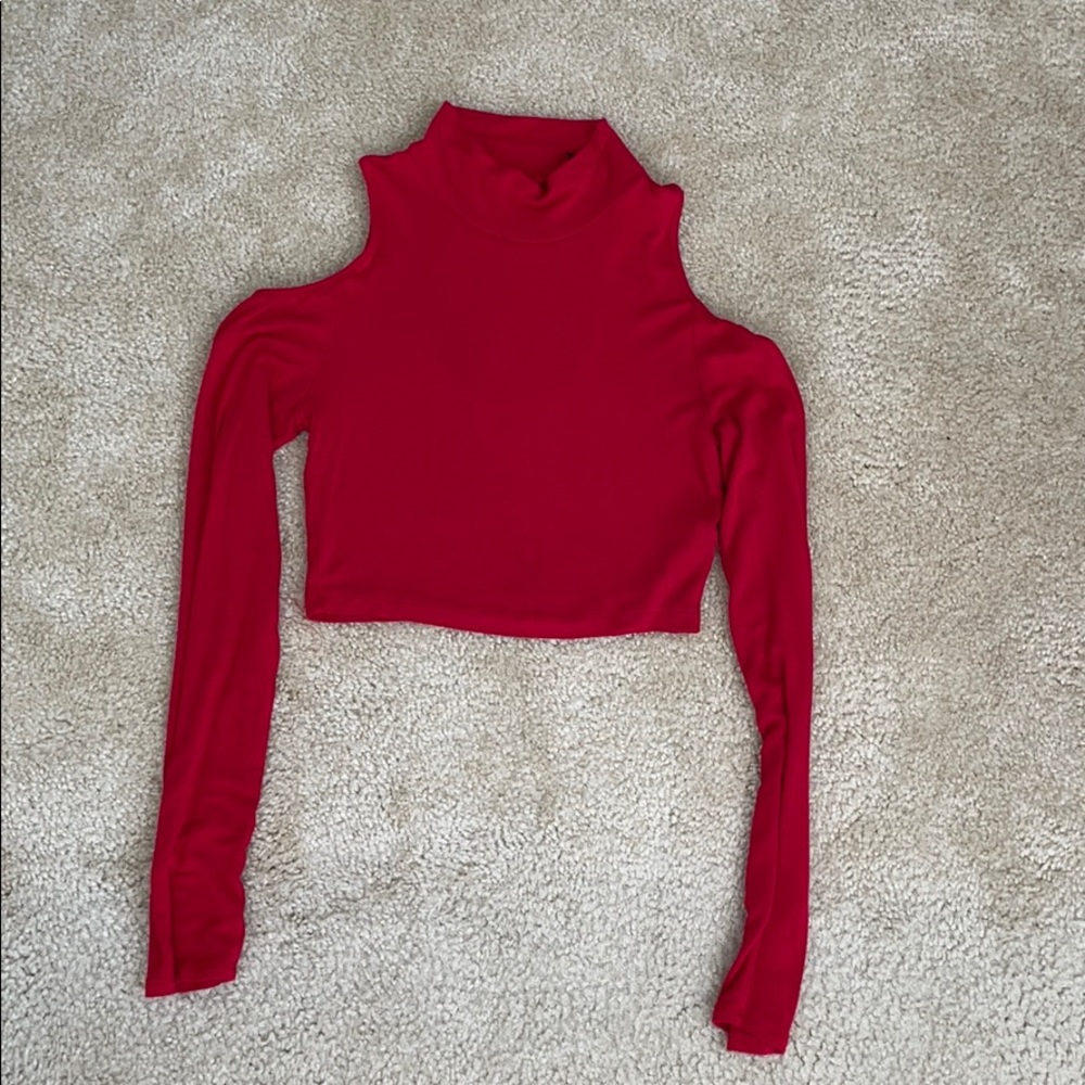 Love Culture Red Crop Top